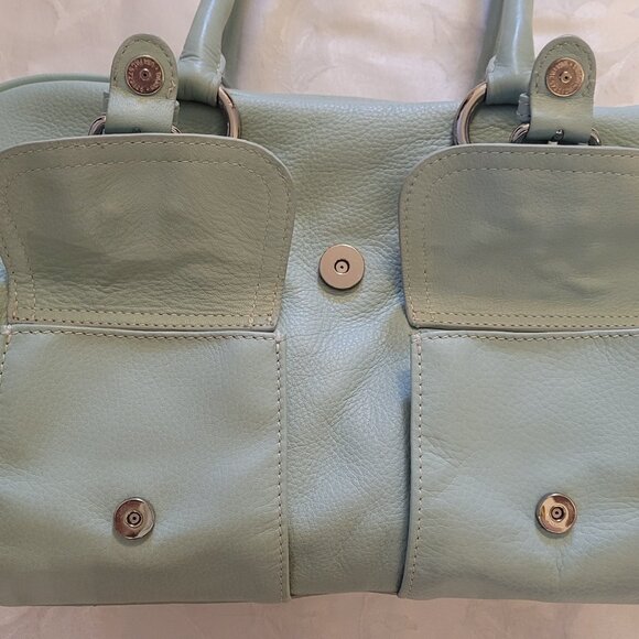 ✨The Limited Leather Satchel in Light Sage - NWOT! - Picture 3 of 10